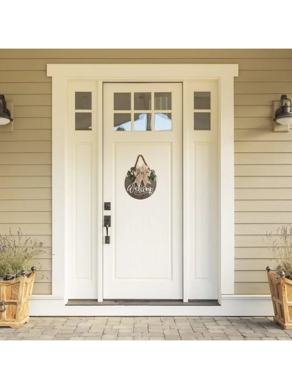 Seasonal Welcome Sign for Front Door - 12